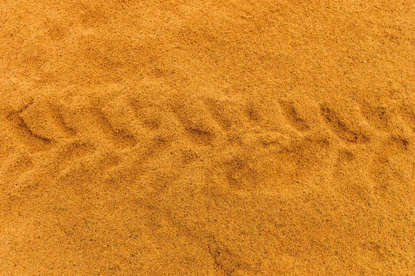 Piaszczysta plaża. Szczegółowe tekstura piasku — Zdjęcie stockowe