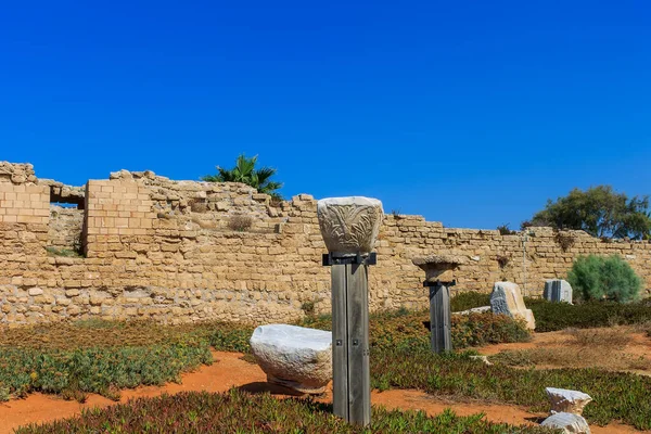 Piedra antigua en Cesary, Haifa . — Foto de Stock