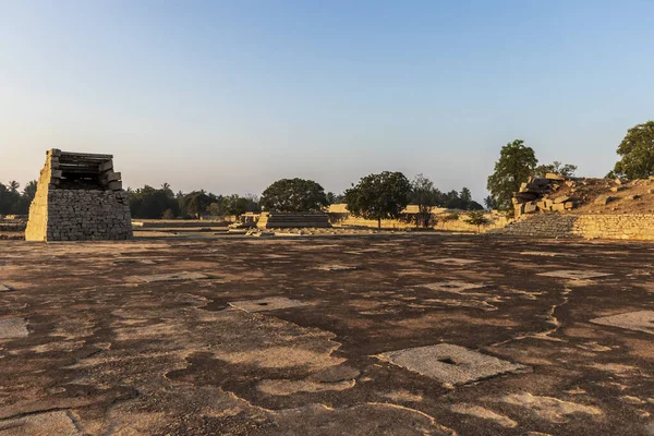 Ancient civilization in Hampi.