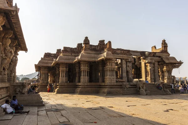 Antiga civilização em Hampi . — Fotografia de Stock