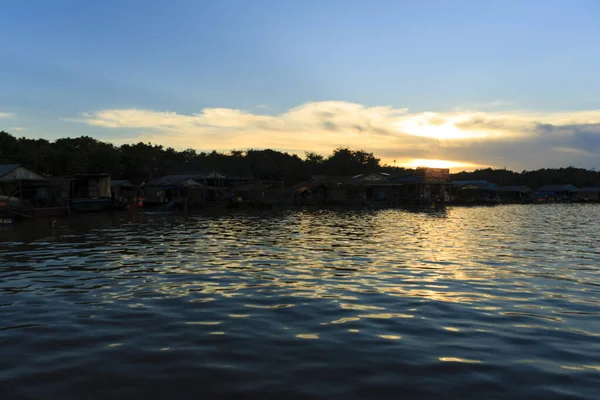 Lac Tonle au Cambodge — Photo