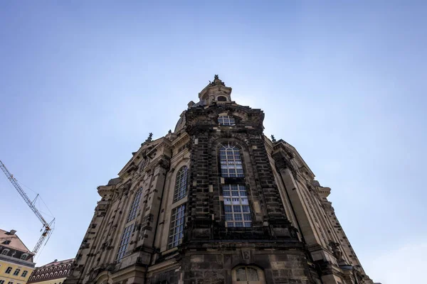La Frauenkirche de Dresde. — Foto de Stock