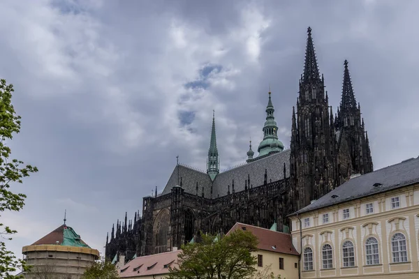 Καθεδρικός ναός Αγίου Βίτου στην Πράγα. — Φωτογραφία Αρχείου