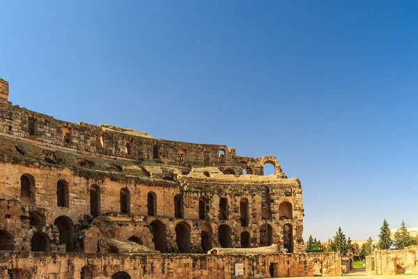 Anfiteatro El Jem en Túnez — Foto de Stock