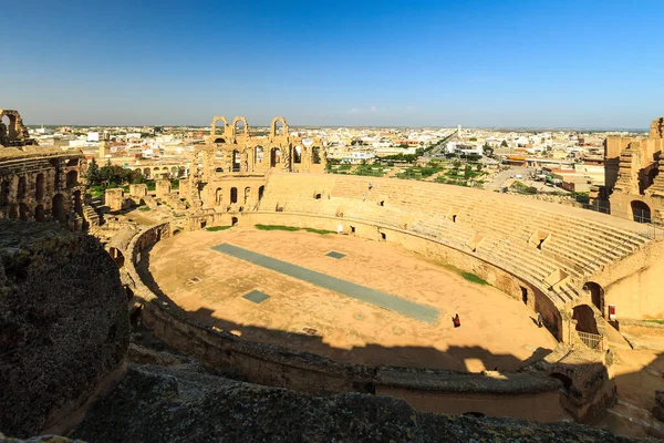 Anfiteatro El Jem en Túnez —  Fotos de Stock