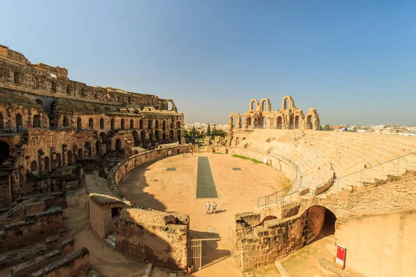 Anfiteatro El Jem en Túnez —  Fotos de Stock