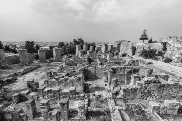 Ruínas antigas de Cartago . — Fotografia de Stock