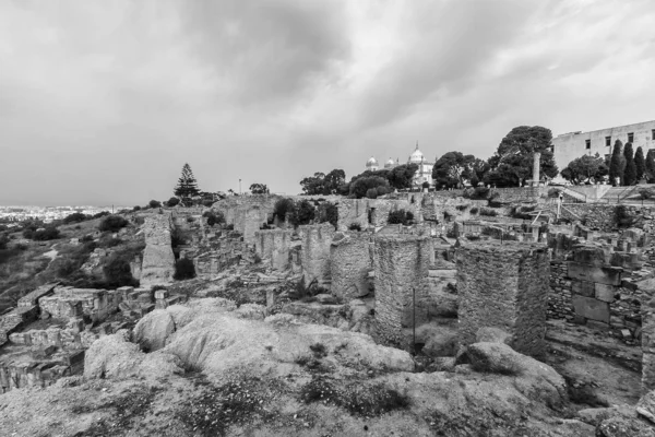 Kartaca'nın antik kalıntılar. — Stok fotoğraf