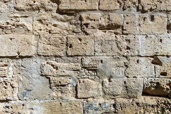 Hintergrund der alten Ziegelmauer. — Stockfoto