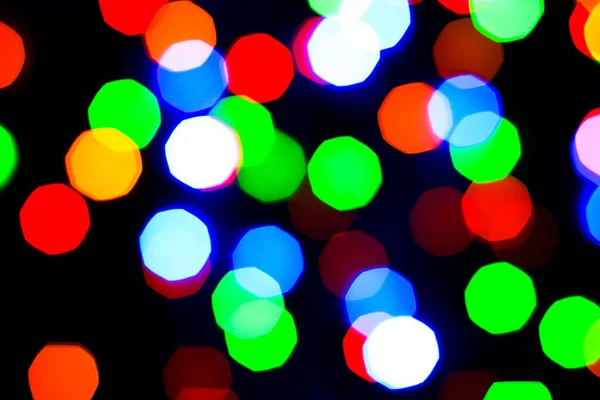 Luces bokeh. Fondo de Navidad abstracto para el diseño . — Foto de Stock