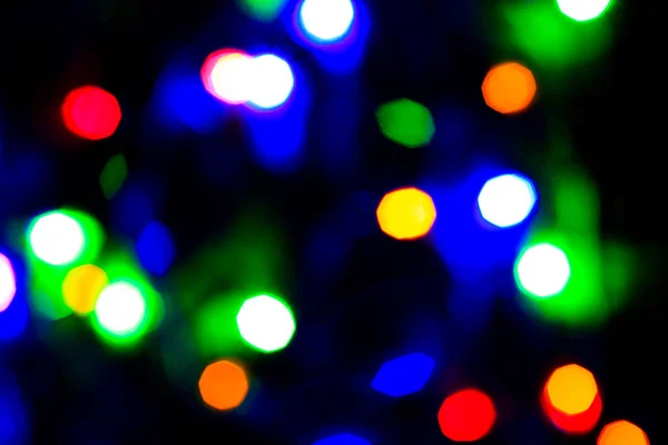 照明はボケだ概要クリスマス背景デザイン. — ストック写真