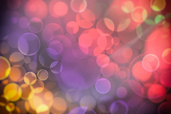 Lights bokeh. Abstract background for design. Rainbow. — Stock Photo, Image