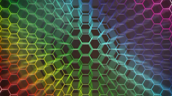 Hexagonal background for design. — Stock Photo, Image