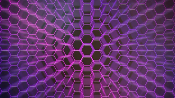 Hexagonal background for design. — Stock Photo, Image