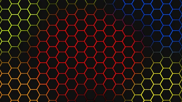 Hexagonal background for design. — Stock Photo, Image