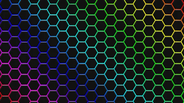 Hexagonal background for design. — Stock Photo, Image