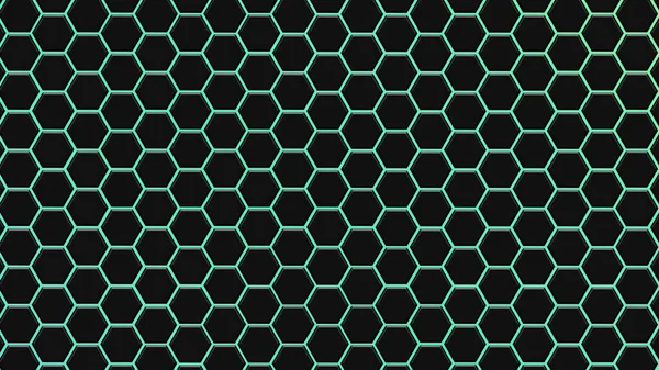 Hexagonale achtergrond voor ontwerp. — Stockfoto