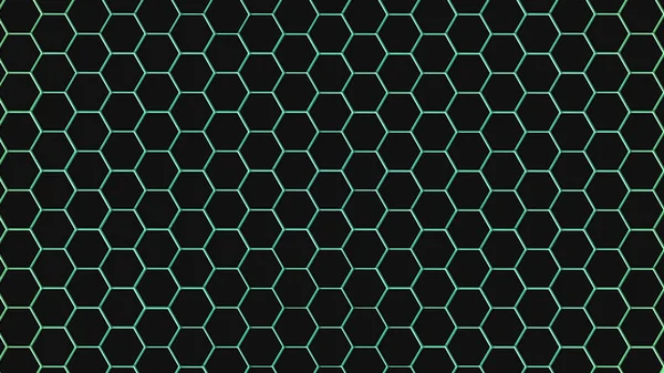 Hexagonale achtergrond voor ontwerp. — Stockfoto