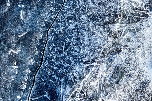 冬の氷の質感。設計の要約背景, ph — ストック写真