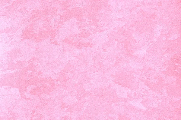 Textuur van roze decoratieve gips of beton. Abstracte achtergrond voor ontwerp. Art gestileerde banner met kopieerruimte voor tekst. — Stockfoto