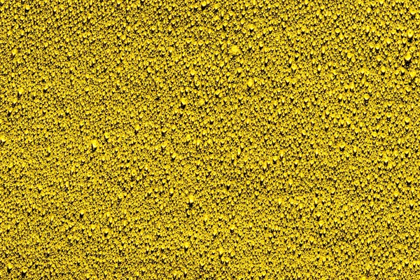 Makro Voda Kapky Textury Žlutém Pozadí Abstraktní Vzor Nebo Prázdný — Stock fotografie