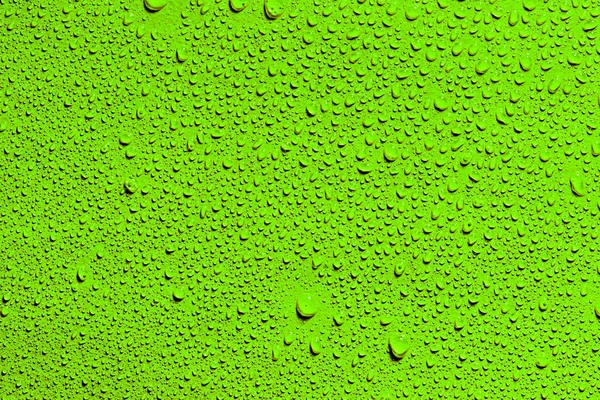 Макро Вода Капает Текстуру Желтом Фоне Абстрактный Рисунок Бланк Дизайна — стоковое фото