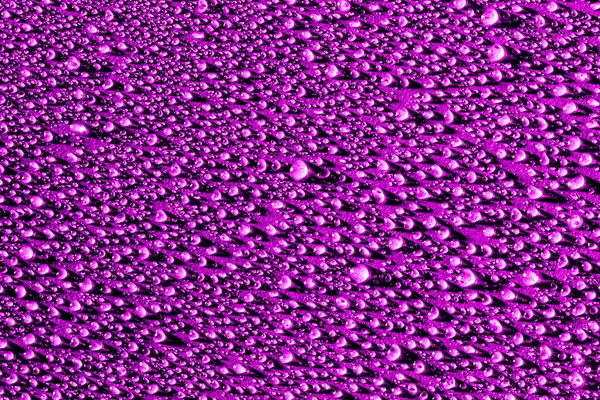 Makro Vatten Droppar Konsistens Violett Bakgrund Abstrakt Mönster Eller Blank — Stockfoto