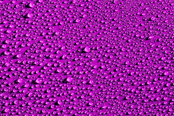 Макро Вода Капает Текстуру Фиолетовом Фоне Абстрактный Рисунок Бланк Дизайна — стоковое фото