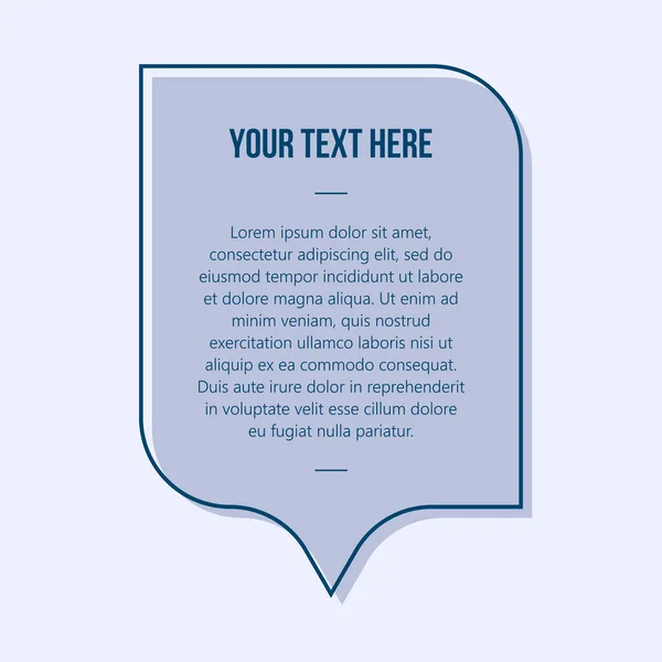 Alıntı kutusu çerçevesi. Alıntı kutusu simgesi. Mesaj kutuları. Yaratıcı vektör illüstrasyonu.