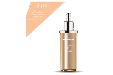 Kozmetik ürün şişe