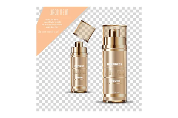 Spray parfum cosmétique — Image vectorielle
