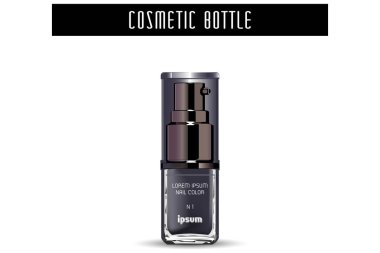 Cam havasız kozmetik şişe 