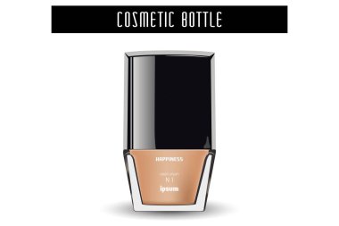 Kozmetik şişe sıvı krem