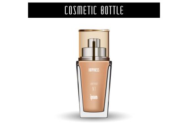 Kozmetik şişe sıvı krem