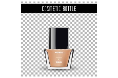 Kozmetik şişe sıvı krem