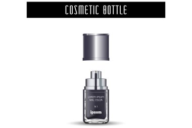 Cam havasız kozmetik şişe