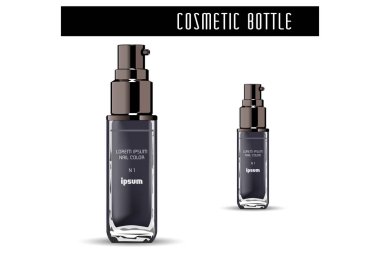 Cam havasız kozmetik şişe