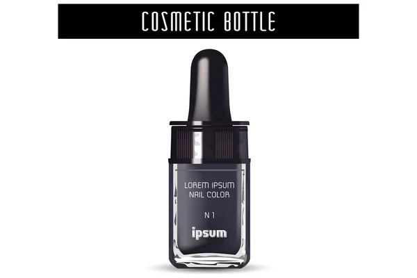 Uçucu yağlar için gerçekçi şişe 