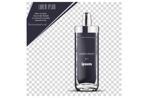 Spray Cosmetic Bottle — Stock Vector