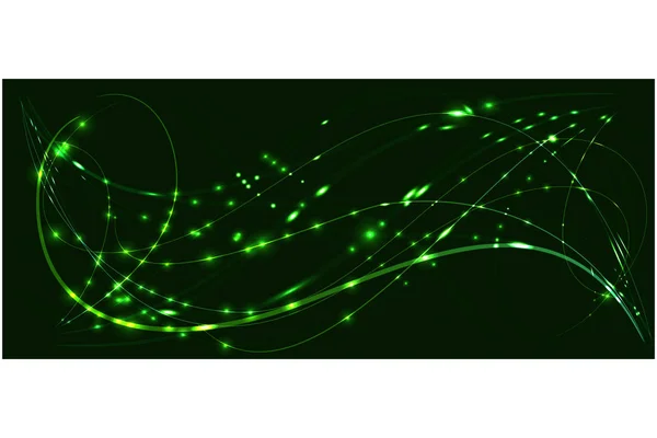 Hattı, ışıklar. Vektör çizim. 