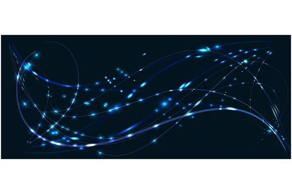 Hattı, ışıklar. Vektör çizim. 