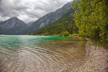 Heiterwanger Gölü (bkz. Heiterwanger), Avusturya etrafında güzel sahne