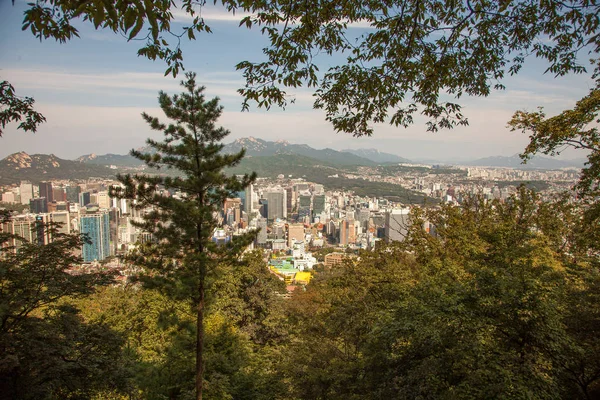 Vistas aéreas de Seúl, Corea del Sur Fotos De Stock