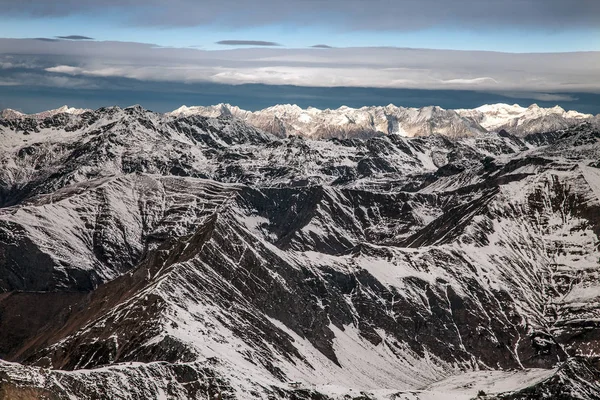 Geweldig berglandschap van Hintertux, Oostenrijk — Stockfoto