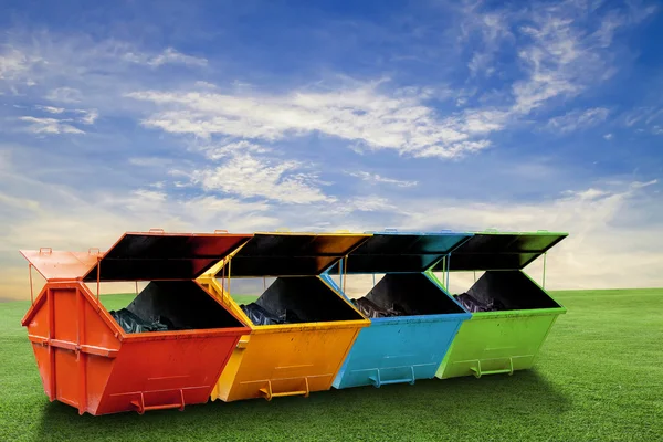 Renkli Endüstriyel atık Bin (çöp) kentsel atık için veya 