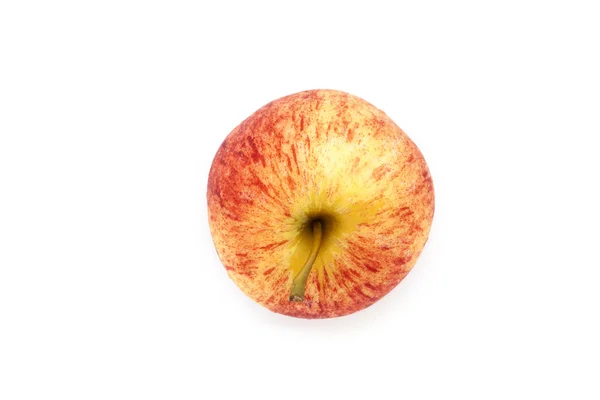 Kırmızı elma beyaz arkaplanda izole edilmiş.. — Stok fotoğraf