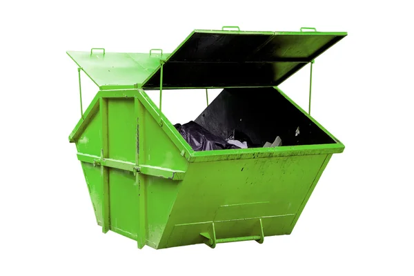 Industrieel afval Bin (dumpster) voor stedelijk afval — Stockfoto
