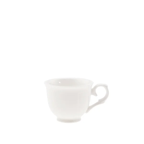 White coffee cup isolated on white background. — Stock Photo, Image