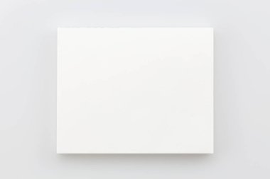 beyaz beyaz kağıt kartvizit.