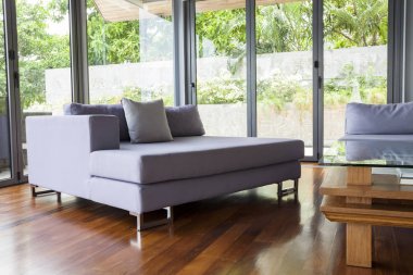 Modern yaşam rahat kanepe ile Oda.